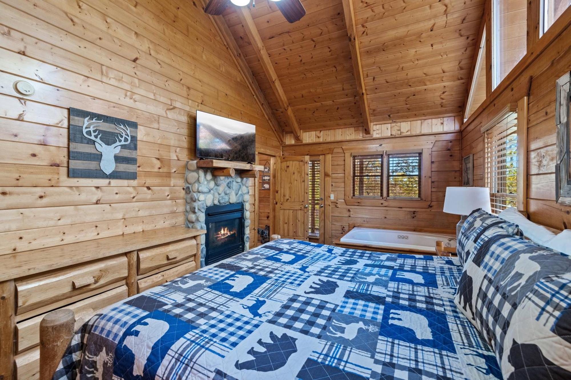 Moonlight Obsession A Dog Friendly 2 Bd 2 Bath Log Cabin Located 5 Miles From Downtown Gatlinburg Villa Exterior photo